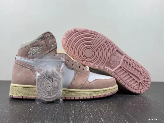 One Kick High Jordan Pink OG Washed Retro (Women's) 1 Air FD2596-600 0612